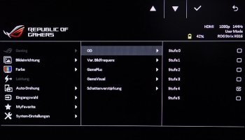 OSD Gaming: Das interessanteste Menü für Gamer