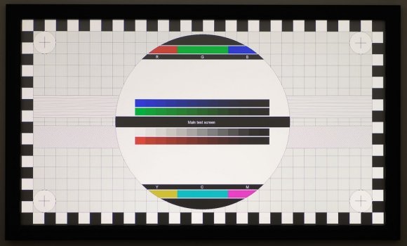 Main-Testscreen (Testbild)