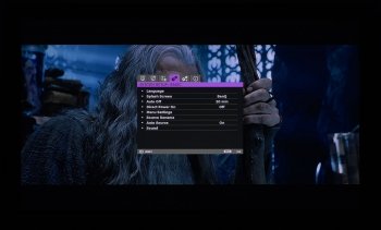 OSD: Systemeinstellungen „Basic“