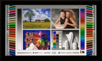 Foto von der Leinwand
