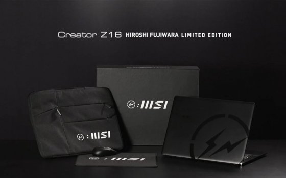MSI Creator Z16 Hiroshi Fujiwara Limited Edition (Bild: MSI)