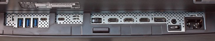 Die Signaleingänge des ASUS PA32UCG
