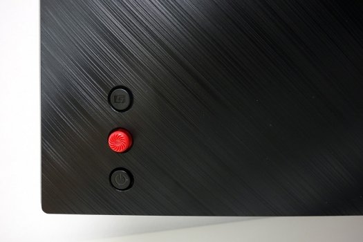 Fünf-Wege-Joystick, Power-Button und Schnellstart-Taste für Gaming OSD 2.0