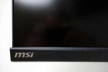 MSI-Schriftzug auf der Vorderseite