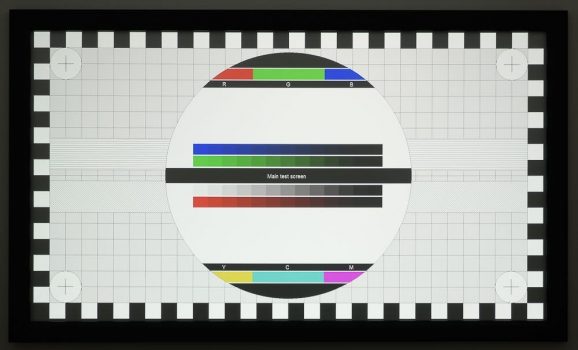 Main-Testscreen (Testbild)