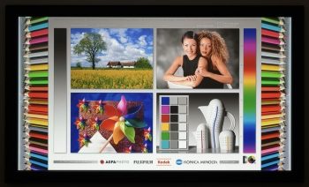 Foto von der Leinwand