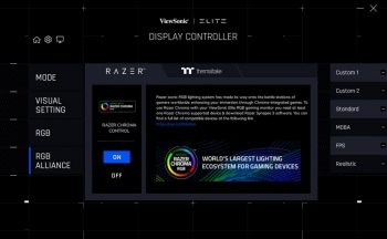 Über „RGB Alliance“ lassen sich Razer-Komponenten steuern 