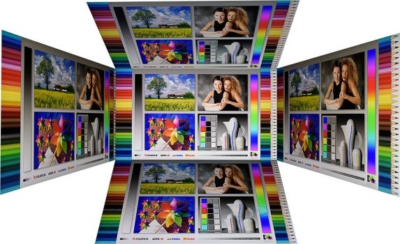 Horizontale und vertikale Blickwinkel vom IPS-Panel des ASUS BE279QSK
