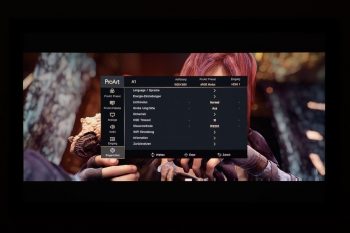OSD: System-Einstellungen
