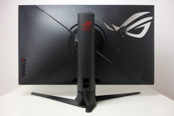 Schön designte Monitorrückseite