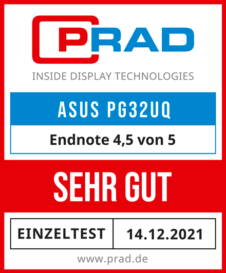 Testlogo ASUS PG32UQ