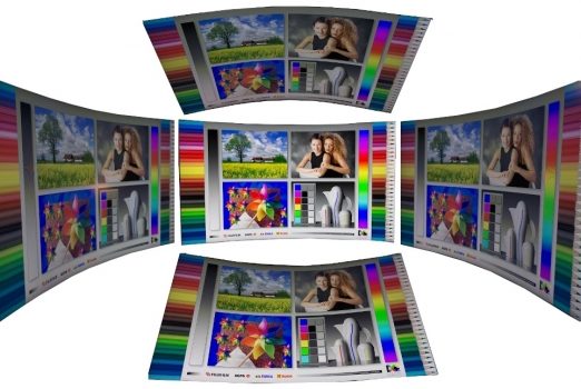 Horizontale und vertikale Blickwinkel des VA-Panels vom BenQ EX3210R