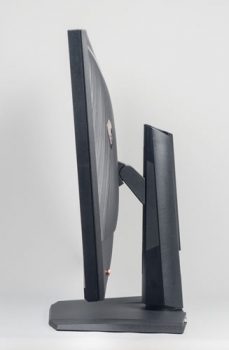 Display mit maximalem Neigungswinkel nach vorn