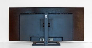 Philips 346E2CUAE niedrigste Stellung von hinten