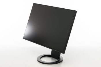 Monitor mit Ansicht 45°-Drehung nach links