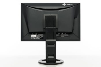EIZO EV2485 Ansicht von hinten in der höchsten Stellung