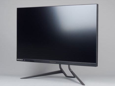 Minimalistisches Frontdesign des Acer XB323QKNV