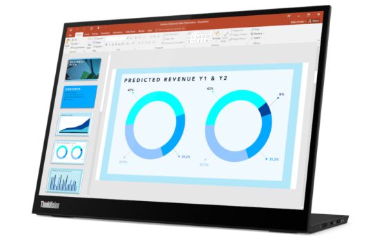 Lenovo ThinkVision M14d (Bild: Lenovo)