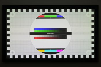 Main-Testscreen (Testbild)