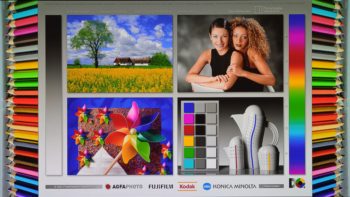 Foto von der Leinwand