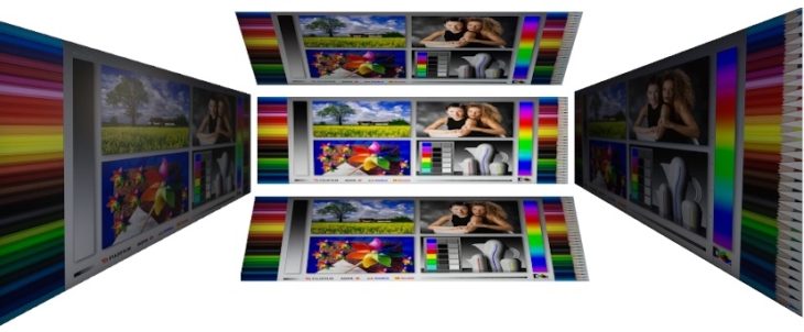 Horizontale und vertikale Blickwinkel vom IPS-Panel des AOpen 43XV1CP