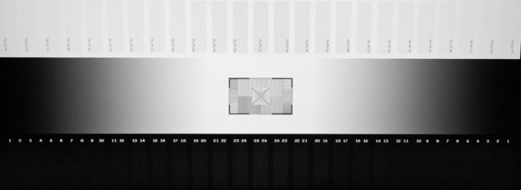 Graustufen und -verlauf des IPS-Panels vom AOpen 43XV1CP