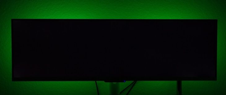 Hintergrundbeleuchtung Grün