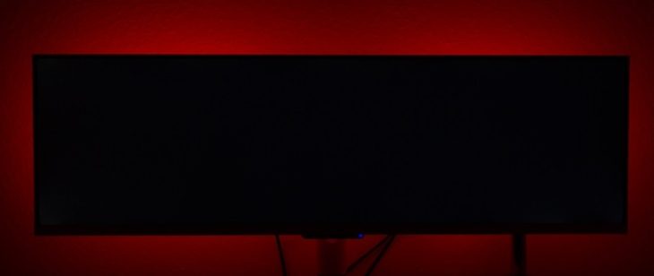 Hintergrundbeleuchtung Rot