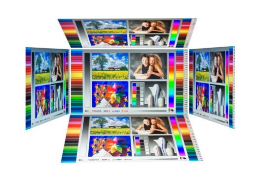 Horizontale und vertikale Blickwinkel vom IPS-Panel des MSI Oculux NXG253R