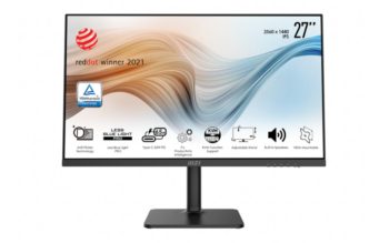 MSI Care Plus: Garantieverlängerung für Displays MSI Modern MP272QPDE (Bild: MSI)