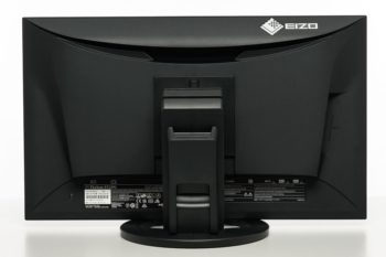 Eizo EV2490: Ansicht hinten in der niedrigsten Stellung