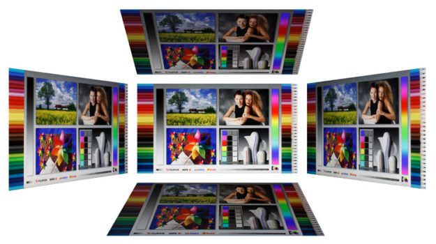 Blickwinkel vom IPS-Panel des EIZO CG2700S