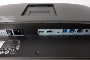 Acer CB273Ub: Anschlüsse auf der Gehäuserückseite …