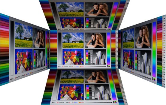 Horizontale und vertikale Blickwinkel des IPS-Panels
