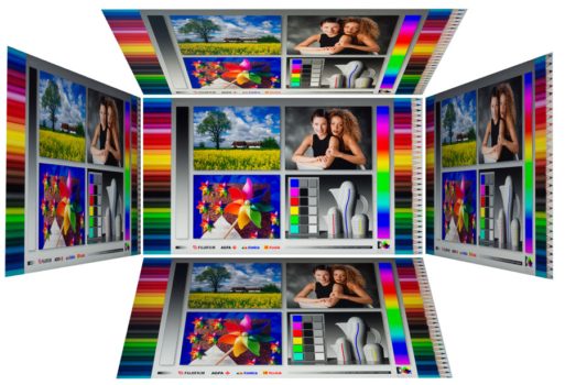 Horizontale und vertikale Blickwinkel vom IPS-Panel des LG 32GQ950-B