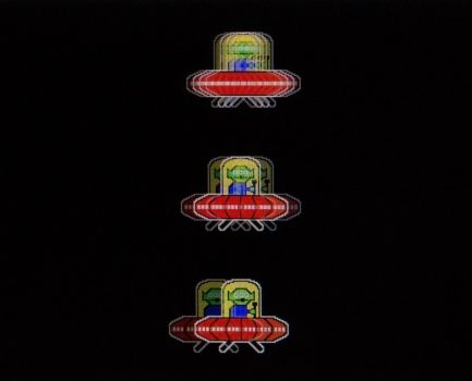 Blur bei 180 (oben), 90 (mittig) und 45 Hz (unten)