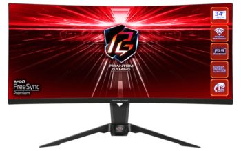 ASRock PG34WQ15R2: Infos zum UWQHD-Display mit 165 Hz ASRock PG34WQ15R2B (Bild: ASRock)