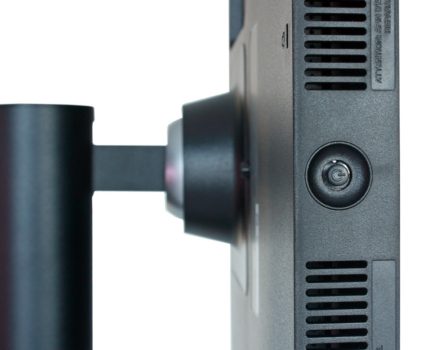 Mini-Joystick zur Bedienung