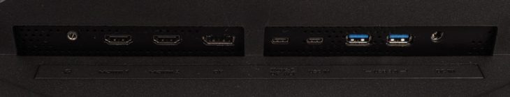 Tolle Konnektivität des Corsair Xeneon 32UHD144 mit je zweimal USB-C und HDMI 2.1