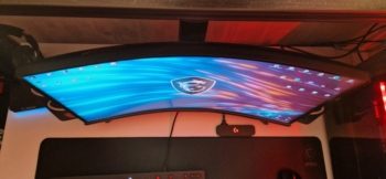 Blick von oben auf die 1000-R-Krümmung