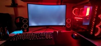 Backlight-Bleeding bei verlängerter Belichtung