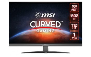 MSI G322C: Gaming-Display mit 170 Hz und 1000 R MSI G322C (Bild: MSI)