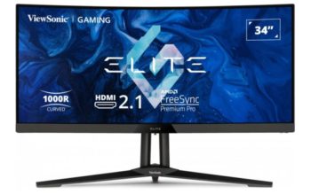 ViewSonic: UWQHD-Display mit 180 Hz und HDMI 2.1 ViewSonic Elite XG340C-2K (Bild: ViewSonic)
