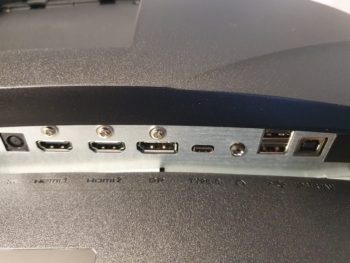 Anschlüsse des MSI 273CQRX-QD