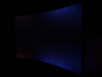 Lichthöfe an den Display-Rändern