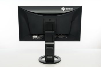 EIZO EV2781 Ansicht hinten in der höchsten Stellung