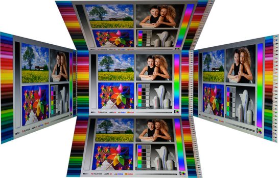 Horizontale und vertikale Blickwinkel des IPS-Panels vom ViewSonic VP2776
