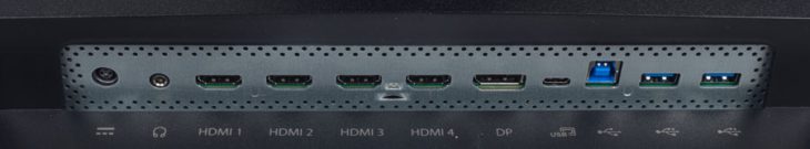 Enorme Konnektivität mit vier HDMI-2.1-Schnittstellen