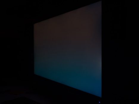 Glow bei seitlicher Betrachtung
