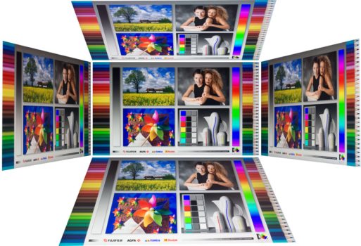 Horizontale und vertikale Blickwinkel vom IPS-Panel des ASUS XG32UQ